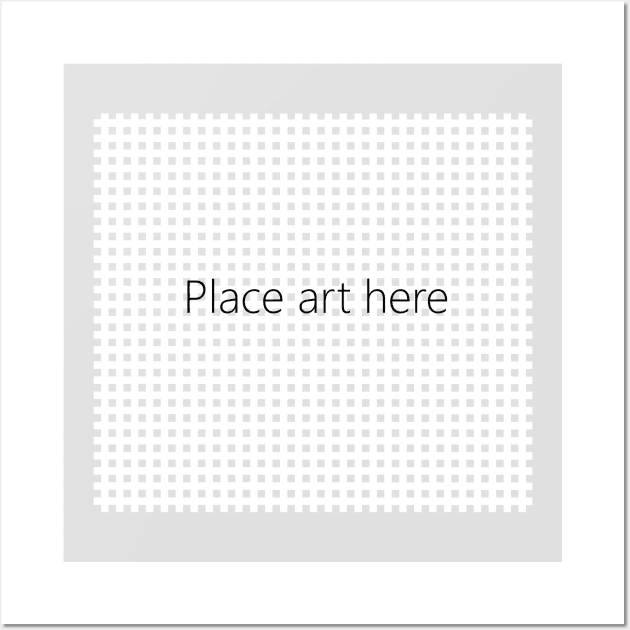 Place Art Here Wall Art by MelissaJBarrett